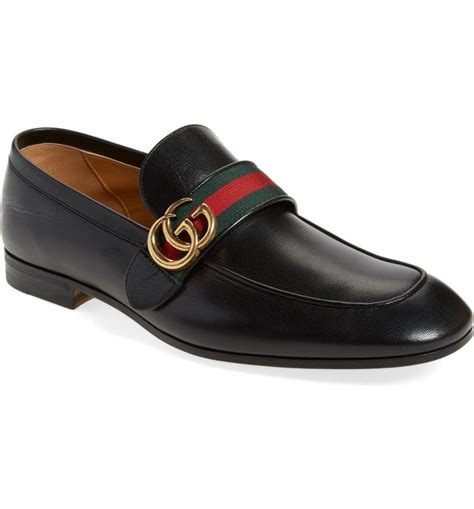 best mens gucci loafer barefoot|Gucci loafers men nordstrom.